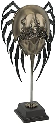 Veronese Design 11 5/8" Steampunk Horseshoe Crab with Display Stand