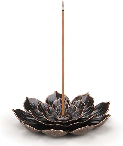 SLKIJDHFB Incense Burner - Lotus Incense Stick Holder