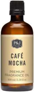 P&J Trading Fragrance | Café Mocha Oil 100ml - Candle Scents for Candle Making, Freshie Scent, Soap Making Supplies, Diffuser Oil Scents