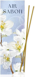 Air Sabon Luxury Japanese Incense Sticks 60sticks Jasmine Rose Musk Coreless Low Smoke Natural Charcoal Free Non Toxic Aromatherapy Meditation Calming Stress Relief Relaxation Yoga TOMORI