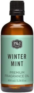P&J Trading - Winter Mint Scented Oil 100ml - Fragrance Oil for Candle Making, Soap Making, Diffuser Oil