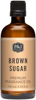P&J Trading - Brown Sugar Scented Oil 100ml - Fragrance Oil for Candle Making, Soap Making, Diffuser Oil