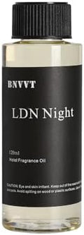 Hotel Diffuser Oil LDN Night - The Iconic 5-Star Hotel Coastal Blend - Lemon Bergamot Sea Breeze - 120 mL Premium Fragrance Oil for Ultrasonic and Waterless Diffusers and Crafting