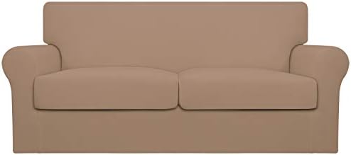 Easy-Going Stretch Oversized Loveseat Couch Cover for 2 Cushion Washable