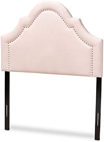 Baxton Studio Headboards, Twin, Light Pink