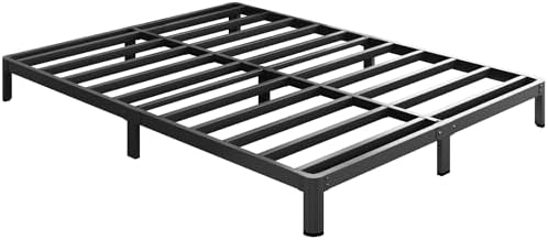 8 Inch King Bed Frame with Rounded Corner Legs