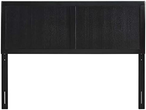 Modway MOD-6216-BLK Robbie Twin Wood Headboard, Black