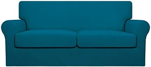Easy-Going Stretch Oversized Loveseat Couch Cover for 2 Cushion Washable