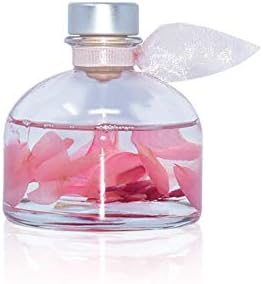 Reed Diffuser Set, Moroccan Rose Scented Oil Diffuser with Sticks, Home Fragrance Accessories for Bathroom Shelf Decor, Aroma Diffusers for Home or Office Desk, USA Made