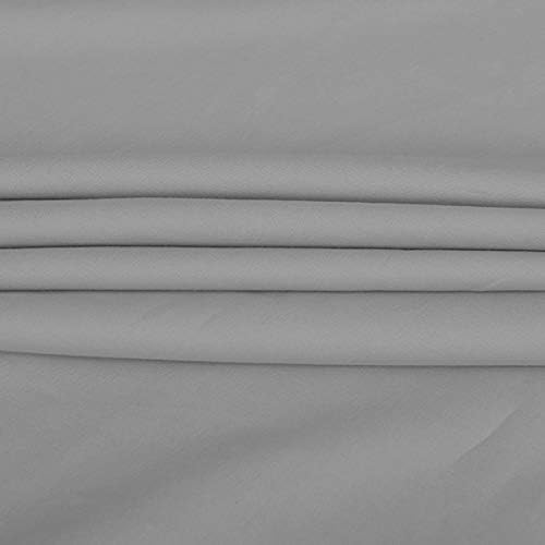 NHNHN 2 Pack Fitted Sheet-Deep Pockets-Soft Microfiber-Easy Care-Shrinkage and Fade Resistant-Fitted Sheets Twin Size-2 Sets of Fitted Sheets (Twin?2 Pcs, Grey)