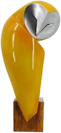 15 Inch Owl Statue, Resin Bookshelf Decor Figurine