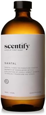 Scentify Santal Aroma Oil Refill for Diffusers, 470ml / 16 fl oz