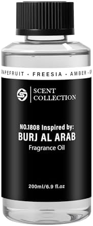 Luxury Scent Diffuser Oil 200ml – Hotel Style Fragrance Oil for Home, Large Room – Long Lasting Aroma Oil for Ultrasonic & Waterless Diffusers