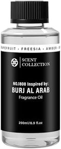 Luxury Scent Diffuser Oil 200ml – Hotel Style Fragrance Oil for Home, Large Room – Long Lasting Aroma Oil for Ultrasonic & Waterless Diffusers