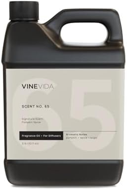 VINEVIDA Pumpkin Spice Fragrance Oil for Cold Air Diffusers - 32 Fl Oz - Essential Oils for Diffuser Oil Refill & Air Freshener Room Spray
