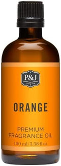 P&J Trading Fragrance Oil | Orange Oil 100ml - Candle Scents for Candle Making, Freshie Scents, Soap Making Supplies, Diffuser Oil Scents