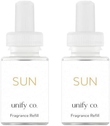 Pura x Unify Co. Home Diffuser Refill, 2 Pack, Sun