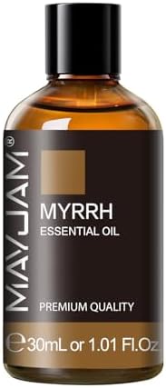 MAYJAM Myrrh Essential Oil for Diffuser Soap Candle Making, 1.01fl.oz