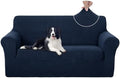 U-NICE HOME Oversized Stretch Loveseat Couch Cover, Navy