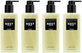 NEST New York Liquid Soap Set, Bamboo - Pack of 4