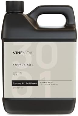 VINEVIDA [32 Fl Oz] Scent NO. 3001 Fragrance Oil for Cold Air Diffusers, Aromatic Notes of Citrus Floral Spices, Essential Oils for Diffuser Oil Refill & Air Freshener Room Spray