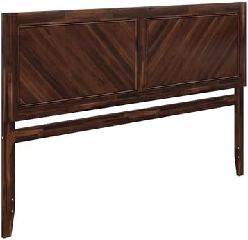 AFI, Canyon King Solid Wood Rustic Farmhouse Headboard, Barnwood
