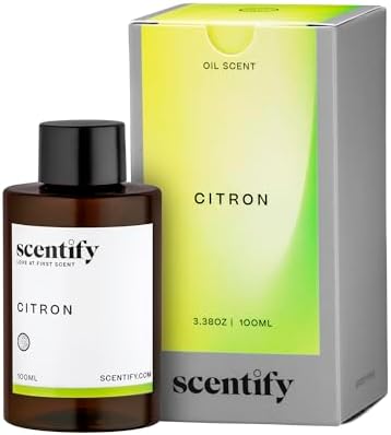 Scentify Citron Aroma Oil Refill for Diffusers, 100ml / 3.38 fl oz