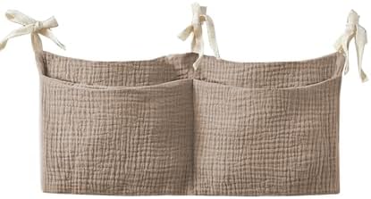 Baby Bedside Hanging Bags Storage Organizer Milk Bottle Toy Crib Baby Nappy-Bag Bed-Bunk Organizing Bag