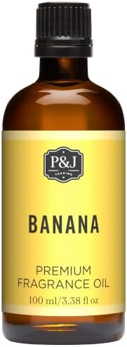 P&J Trading - Banana Scented Oil 100ml - Fragrance Oil for Candle Making, Soap Making, Diffuser Oil