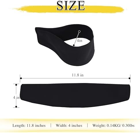 NICETOWN Magnetic Curtain Tiebacks - Modern Unique Upgraded Design Decorative Drape Tie Backs Holder for Window Draperies, No Tools Required (Black, 11.8 X 4 Inches, Set of 4)
