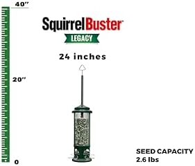 Squirrel Buster Legacy Truly Squirrel-Proof Bird Feeder