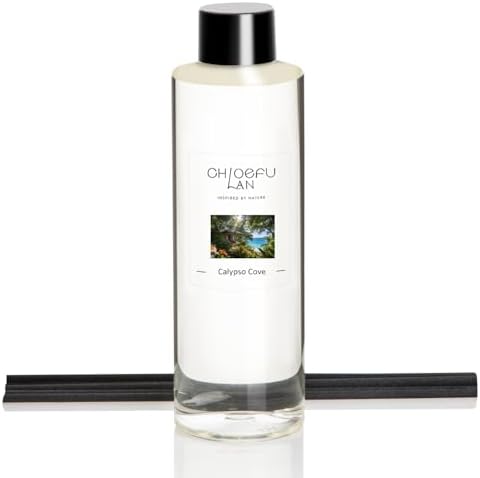 Chloefu LAN Diffuser Oil Refill, Calypso Cove Luxury Hotel Grade Scent