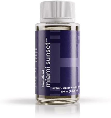 Homedics SereneScent Waterless Diffuser Oil Refill — Miami Sunset (120ml)