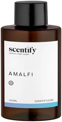 Scentify Amalfi Aroma Oil Refill for Diffusers, 100ml / 3.38 fl oz