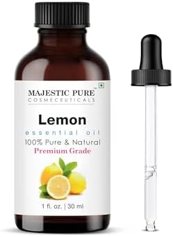 Majestic Pure Lemon Essential Oil for Diffuser - 1 Fl Oz