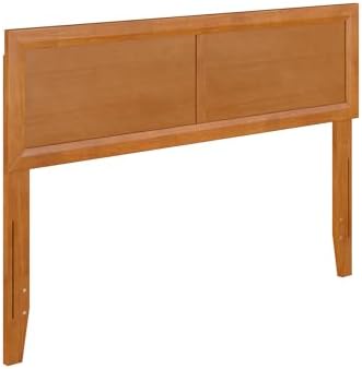 AFI, Sophia Adjustable Modern Full Wood Headboard, Light Toffee