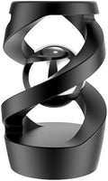 Upgraded Fidget Toys Adult, Kinetic Spinning Desk Toys, Levitating Optical Illusion Desktop Fidget Spinners, Cool Gadgets Relieve Stress Anxiety Fidget Toys for Office for Adult(Black)
