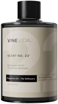 VINEVIDA [16 Fl Oz] Christmas Splendor Fragrance Oil for Cold Air Diffusers, Essential Oils for Diffuser Oil Refill & Air Freshener Room Spray
