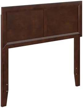 AFI, Sophia Adjustable Modern Twin Wood Headboard, Walnut