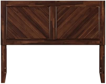 AFI, Canyon Full Solid Wood Rustic Farmhouse Headboard, Barnwood