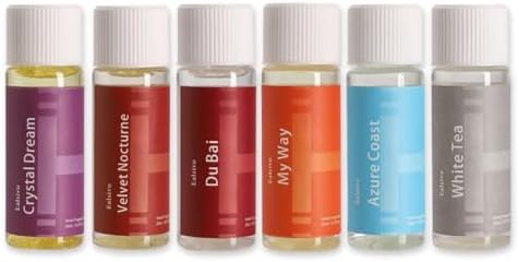 Hotel Collection Diffuser Oil Gift Set (6 x 20ml), Premium Scented Fragrance Oils Specially Formulated for Diffusers, Luxury 5-Star Hotel Inspired Aromatherapy Oils for Home & Office