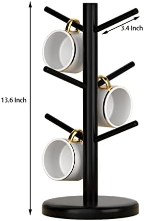 Dorhors Mug Holder Tree,Coffee Cup Holder,Mug Rack Stand Hook,Bar Organizer