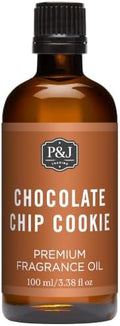 P&J Trading - Chocolate Chip Cookie Scented Oil 100ml - Fragrance Oil for Candle Making, Soap Making, Diffuser Oil