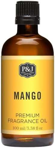 P&J Trading Fragrance Oil | Mango Oil 100ml - Candle Scents for Candle Making, Freshie Scents, Soap Making Supplies, Diffuser Oil Scents