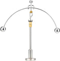 Sunnytech Steel Physics Toy Kinetic Art Balance Toy Balancing Decompressive Science Psychology Home Office Toy for Desk Decor Golden Pants Hercules WJ149