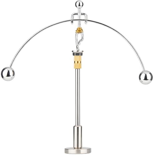 Sunnytech Steel Physics Toy Kinetic Art Balance Toy Balancing Decompressive Science Psychology Home Office Toy for Desk Decor Golden Pants Hercules WJ149