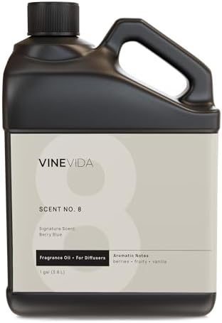 VINEVIDA [128 Fl Oz] Berry Blue Fragrance Oil for Cold Air Diffusers, Essential Oils for Diffuser Oil Refill & Air Freshener Room Spray
