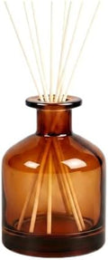 8.4oz Glass Reed Diffuser Bottles, Amber Fragrance Container