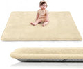 Baby Play Mat for Floor,Large 79"×79" Playpen Mat for Toddler,Infant,Kids,1.3" Thick Non-Slip Nursery Rug,Water Repellent Soft Padded Activity Mats for Tummy Time,Crawling,Playroom(Vanilla)