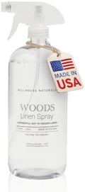 Hillhouse Naturals - Linen Spray - Made in the USA - Woods Scent - 1 L